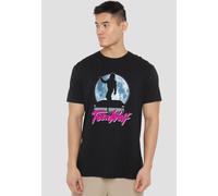 Teen Wolf Moonlight Surf T Shirt, Black Teen Wolf Black S