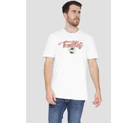 Teen Wolf Poster Logo T-Shirt, White | Size: Medium Teen Wolf White M