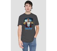 Teen Wolf Poster T-Shirt, Charcoal Teen Wolf Grey M