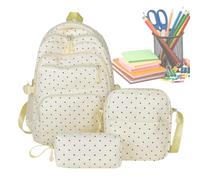 Teenage Backpack Set 3 Pieces Cute School Bag and Pencil Case