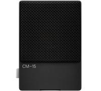 Teenage Engineering CM-15 Portable Studio Condenser Microphone with USB-C Audio and Charging, 3.5 mm mini Jack line Out, 48 V Phantom mini XLR, 10 Hour Rechargeable Battery and gain Switch (Black)