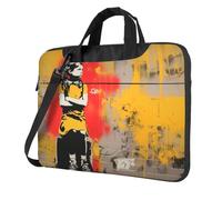 Teenage Girl Graffiti Street Art Laptop Bag Laptop Case 15.6 Inch Computer Bags Padded Sleeve Cover For Women Men