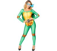 amscan (PKT) (9909148) Adult Ladies TMNT Women Costume (UK 8-10)