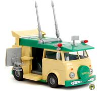 JADA 34723 MINIATURE NINJA TURTLES PARTY WAGON YELLOW 1/32