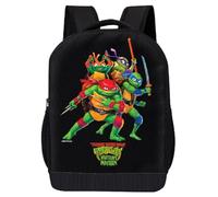 Teenage Mutant Ninja Turtles Backpack Shoulder Bag for Boys, Girls, Toddlers - Cute 18" Inch TMNT Kids Backpack for School, Mutant Mayhem, Travel Backpacks