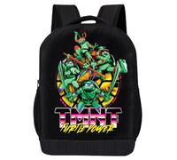 Teenage Mutant Ninja Turtles Backpack Shoulder Bag for Boys, Girls, Toddlers - Cute 18" Inch TMNT Kids Backpack for School, Turtle Power, 18 inches, Travel Backpacks