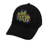 Teenage Mutant Ninja Turtles Baseball Cap, TMNT Baseball Cap for Boys, Ninja Turtles Kids Cap, Cotton Hat, black, One Size