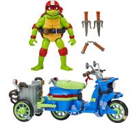 Teenage Mutant Ninja Turtles - Battle Cycle With Raphael Figure