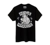 Teenage Mutant Ninja Turtles Black Leonardo Short Sleeved T-Shirt Mens