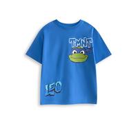 Teenage Mutant Ninja Turtles Boys Blue Leo Short Sleeved T-Shirt - 3-4 Years