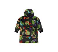 Teenage Mutant Ninja Turtles Boys Fully Lined Luxury Fleece Hoodie, Oversized Fleece Blanket Hoody For Kids (3-6 Years)