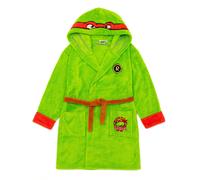 Teenage Mutant Ninja Turtles Boys Green Raphael Hooded Bathrobe - 6-7 Years