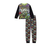 Teenage Mutant Ninja Turtles Boys Pyjamas Pjs Set 7-8 Green