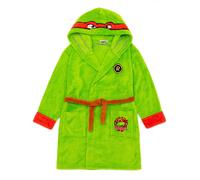 Teenage Mutant Ninja Turtles Boy's Raphael Hooded Bathrobe | Boys Green | Officially Licensed Merch | Size: 9-10 Years Teenage Mutant Ninja Turtles Green 9-10 Years