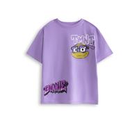 Teenage Mutant Ninja Turtles Boy's Short Sleeved T-Shirt (Kids Purple) in Purple | Size: 3-4 Years Teenage Mutant Ninja Turtles Purple 3-4 Years