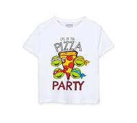 Teenage Mutant Ninja Turtles Boy's Short Sleeved T-Shirt (Kids White) in White | Size: 13-14 Years Teenage Mutant Ninja Turtles White 13-14 Years