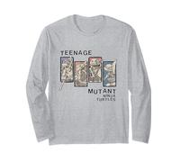 Teenage Mutant Ninja Turtles Classic Comic Panel Grid Long Sleeve T-Shirt