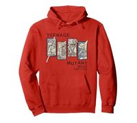 Teenage Mutant Ninja Turtles Classic Comic Panel Grid Pullover Hoodie