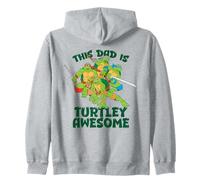 Teenage Mutant Ninja Turtles Father's Day Turtley Awesome Zip Hoodie