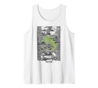 Teenage Mutant Ninja Turtles Fighting Panels Tank Top