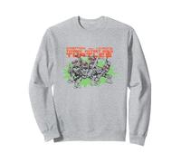 Teenage Mutant Ninja Turtles Group Burst Green Star Sweatshirt