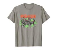 Teenage Mutant Ninja Turtles Group Burst Green Star T-Shirt