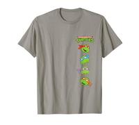 Teenage Mutant Ninja Turtles Happy Characters Stack T-Shirt