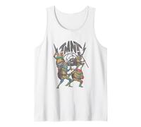 Teenage Mutant Ninja Turtles Hero Lineup Distressed Logo Tank Top