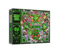 Teenage Mutant Ninja Turtles Jigsaw Puzzle - 1000 Piece TMNT Puzzle for Adults & Fans, Leonardo, Michelangelo, Donatello & Raphael Collectible Artwork, Ages 14+