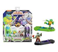 Legends Of Akedo Teenage Mutant Ninja Turtles, Mini Battling Warriors Versus Pack Leonardo Vs Rocksteady