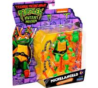 TMNT Mutant Mayhem - Michelangelo - The Entertainer Figure FREE UK SHIPPING