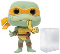 Teenage Mutant Ninja Turtles - Michelangelo Pop! Vinyl Figure (Bundled with Compatible Pop Box Protector Case)