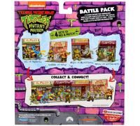 Teenage Mutant Ninja Turtles Raphael gegen Rocksteady, Rot, Violett