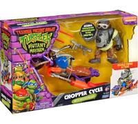 Teenage Mutant Ninja Turtles Mutant Mayhem Chopper Cycle with Rocksteady Figure