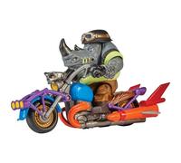 Teenage Mutant Ninja Turtles Mutant Mayhem Chopper Cycle with Rocksteady Figure