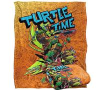 Teenage Mutant Ninja Turtles: Mutant Mayhem Turtle Time Grafitti Silky Touch Super Soft Throw Blanket 152 X 127 Cm