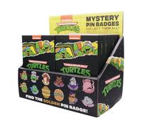 Teenage Mutant Ninja Turtles Mystery Pin Badge CDU Containing 12 Blind Boxes