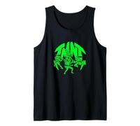 Teenage Mutant Ninja Turtles Neon Green TMNT Squad Tank Top