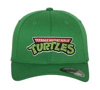 TEENAGE MUTANT NINJA Turtles Officially Licensed TMNT Logo Flexfit Baseball Cap (Green), Large/X-Large