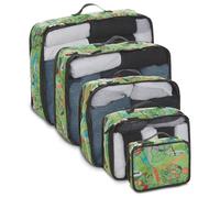TEENAGE MUTANT NINJA Turtles Packing Cube Set - Leonardo, Raphael, Donatello, Michelangelo - TMNT 5 Piece Packing Cube Travel Essential - Luggage Organizer Set - For Kids, Teens, Adults