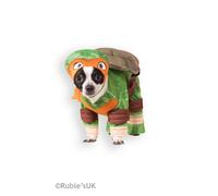 Rubies Official Pet Dog Costume Michelangelo Teenage Mutant Ninja Turtles - Small