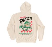 Teenage Mutant Ninja Turtles Pizza Hoodie White/Off White