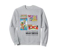 Teenage Mutant Ninja Turtles Pizza Time Comic Box Up Retro Sweatshirt