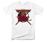 Teenage Mutant Ninja Turtles Radical Rat Splinter Unisex T Shirt, White, X-Large