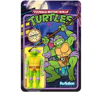 SUPER 7 TEENAGE MUTANT NINJA TURTLES REACTION FIGURE DONATELLO 10 CM