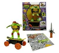 TEENAGE MUTANT NINJA TURTLES, Remote Control Skate Toy, Raphael Cowabunga RC Car, imitates real skate tricks, Ages 3+