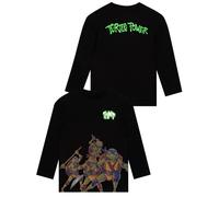 Teenage Mutant Ninja Turtles T Shirt | TMNT Boys Long Sleeve T Shirt | Boys Tops | Long Sleeve Tops | Black 9-10 Years