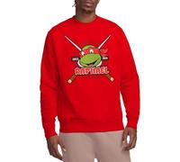 Teenage Mutant Ninja Turtles Tmnt Raphael Since 1984 Crew Sweatshirt, Red, X-Large