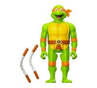 Teenage Mutant Ninja Turtles TMNT Reaction W7 Michelangelo Toon Action Figure