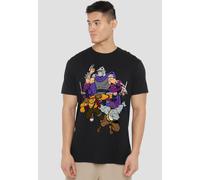 Teenage Mutant Ninja Turtles Tmnt Shredder & Foot Clan T-Shirt, Black | Size: Small Teenage Mutant Ninja Turtles Black S